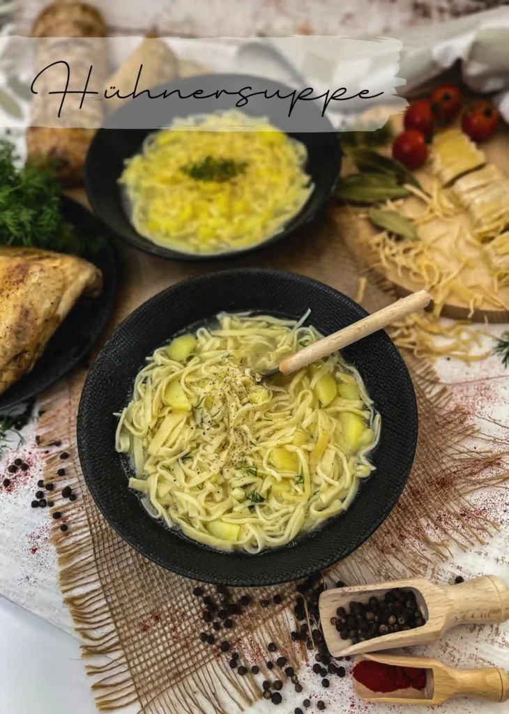 Hausgemachte Hühnersuppe