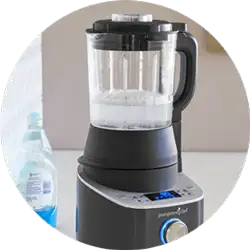 Reinigungsprogramm mit Heizfunktion Deluxe Blender