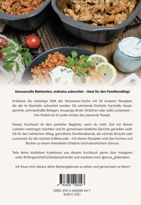 Ofengerichte Backcover - Rezepte für die Stoneware von Pampered Chef