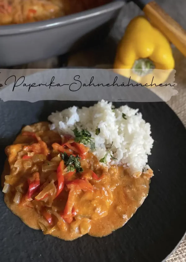 Ofengerichte Paprika Sahnehähnchen - Rezepte für die Stoneware von Pampered Chef