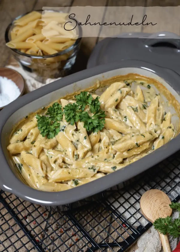 Ofengerichte Sahnenudeln - Rezepte für die Stoneware von Pampered Chef