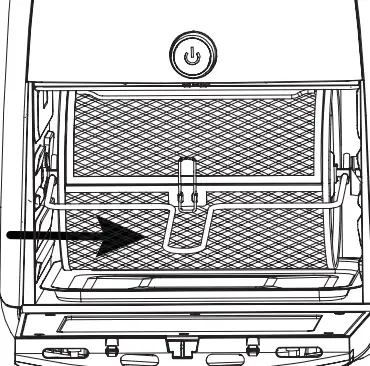 Deluxe Air Fryer Handbuch Korb 4