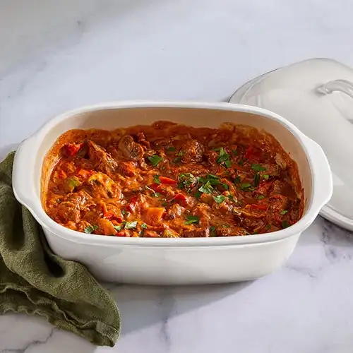 Ofenmeister Celebration white Editin von Pampered Chef1 Ofenmeister Celebration White Edition von Pampered Chef