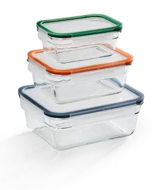 glas frischhaltedosen set von Pampered Chef