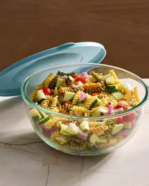 Glas-Rührschüssel mit Deckel 3,8 Liter von Pampered Chef