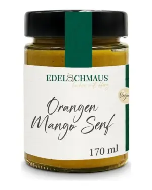 Orangen Mango Senf